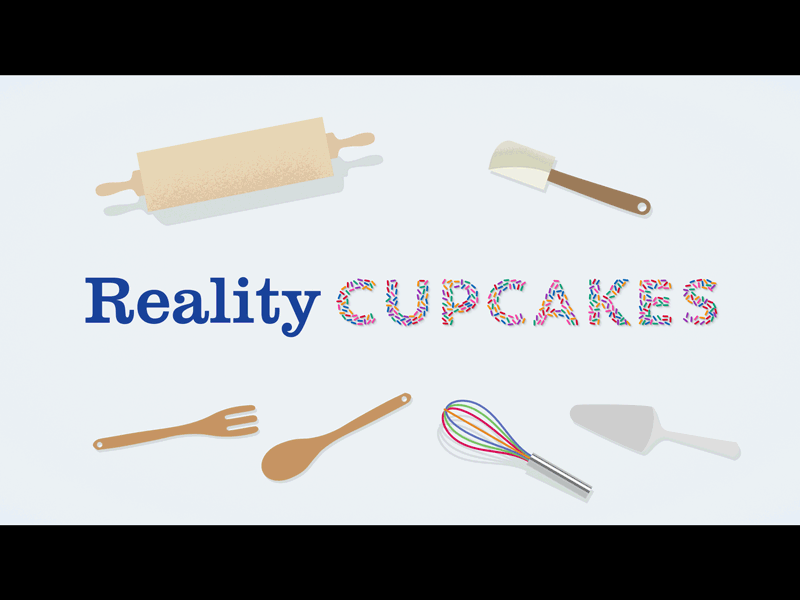 Reality Cupcakes Title Animation