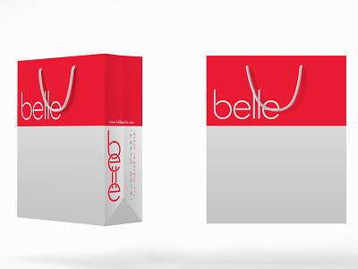 Bag Mock Up bauhaus design branding corporate identity cosmetics swiss design typography