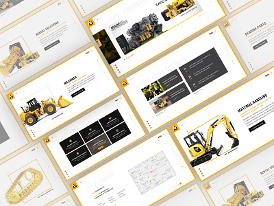 Website UI/UX Design caterpillar design flat minimal photography web design xd design