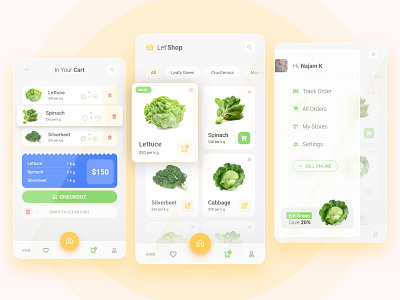 Grocery Mobile App UI/UX