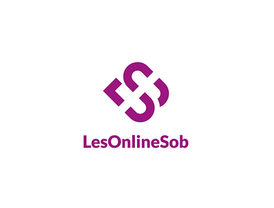 Les Online SOB branding design flat graphic design illustration illustrator logo vector wfh