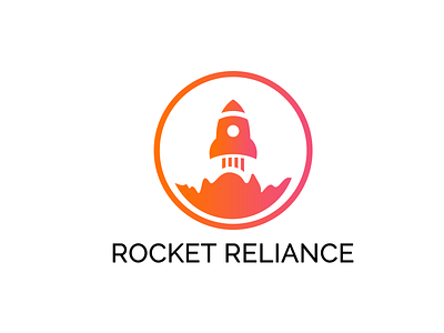 Rocket Reliance branding design icon logo ui