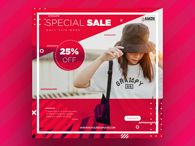 Special Sale Social Media Banner 2020 banner design branding design illustration instagram instagram post instagram stories muhammadranju muhammadranju23 social meida