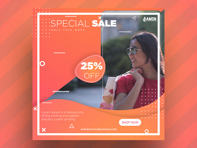 Special sale Social Media Banner Design banner design branding design illustration instagram instagram post instagram stories muhammadranju muhammadranju23 social meida