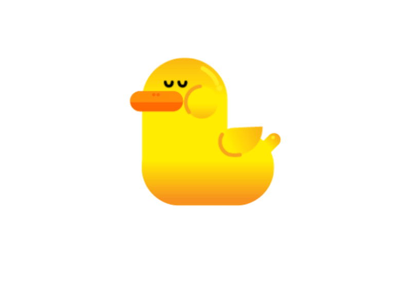 Yellow Duck - 07/03/2017 at 07:12 AM ae animal animation duck yellow