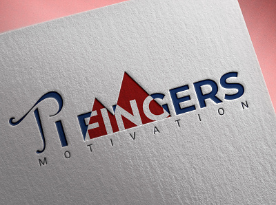 PI FINGERS Logo brand branding design flat icon logo logo design logo logo design minimal typography