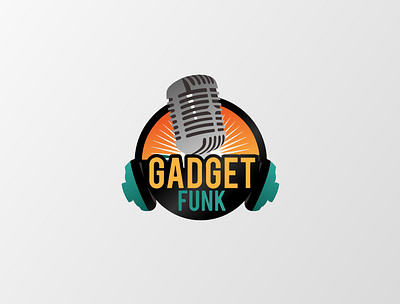 Gadget Funk brand branding design flat icon illustration logo logo design logo logo design minimal typography