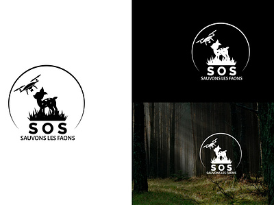 SOS Logo brand branding design flat logo logo design logo logo design minimal