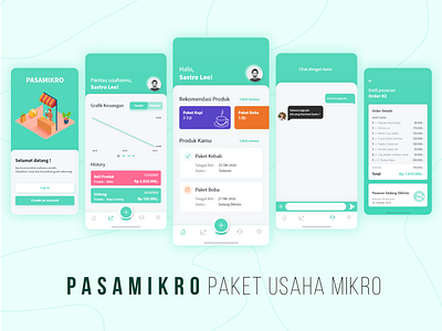 PASAMIKRO APP app design ui ux