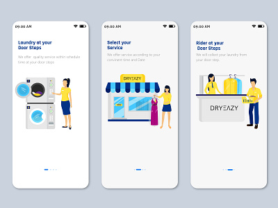 Drycleaners app design laundry laundry app laundry service ui