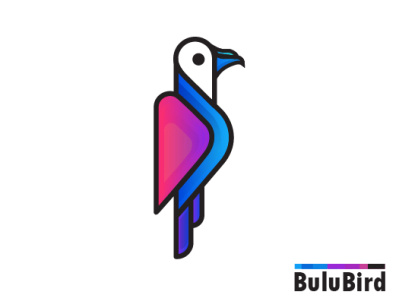 modern bird logo animal bird blue cute animal eagle logo logo logo design logo design idea logodesign logos minimal modern bird logo morden