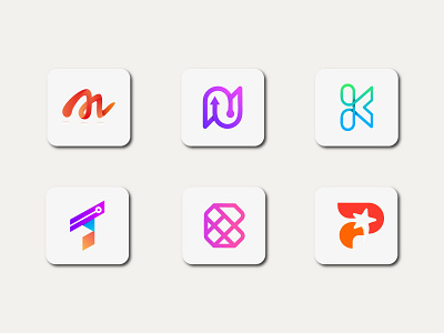 best modern letter logo collection dribbble