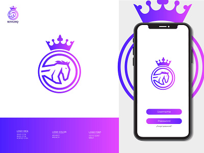 king horse logo design king,ring,horse logo icon design branding dribbble king logo horse king icon king ring o icon kinghorselogo kingringhorselogo kingringlogo minimalist modern king logo o horse o king logo o modern king logo oringlogo puple color puple horse puple king ring