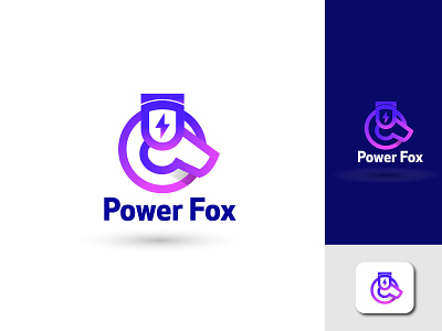 O Power Fox Logo Design 3d colorful logo 3d logo branding colorful logo design fox logo letter logo logo logo design logo maker logodesign logos minimalist o fox logo o power logo png logo power