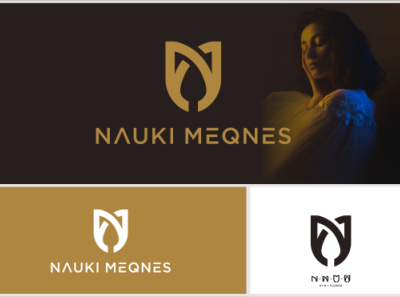 INITIAL NM (NAUKI MEQNES) abstract app beautyfull branding business choacing company creative design fashion fitness flat graphic graphic design icon illustration logo luxury modern vector