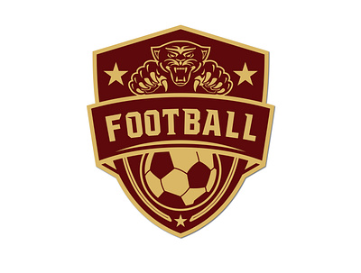 Soccer Logo or football club sign abstract badge branding creative design football graphic design illustration logo motion graphics scuriti seild soccer ux vector