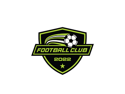 Abstract football soccer logo design abstract branding club creative design football illustration logo soccer sport typography vector