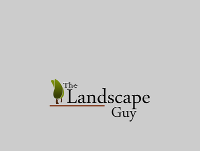 Landscape branding design landscape logo