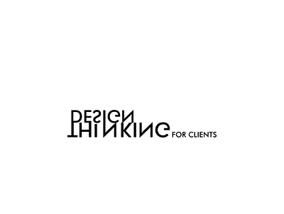 Design Thinking branding design logo logodesigner logodesignersclub thinking