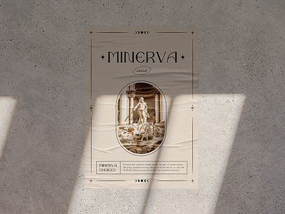 Minerva choices / Branding design of a jewellery brand graphic design