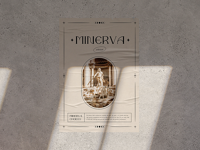 Minerva choices / Branding design of a jewellery brand