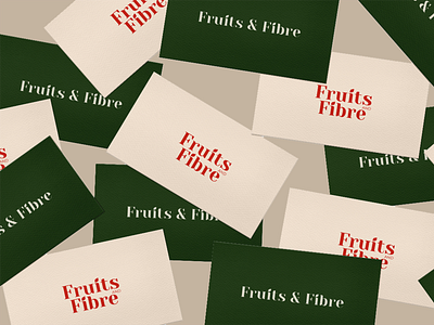 Fruits & Fibre | Logo design for a cold-pressed juice store