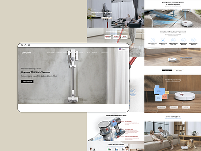 Dreame / eCommerce UX/UI design
