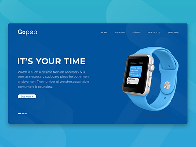 Gopop Landing Page