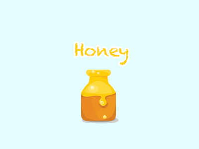 Honey Jar illustration