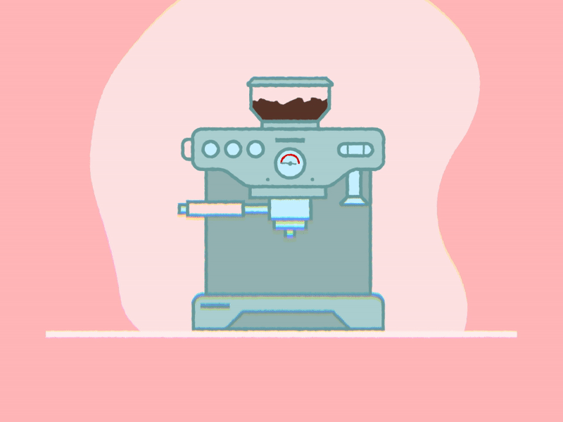 Cup of Coffee 2d after effects caffeine coffee coffee cup coffee machine cup cup of coffee flat flatdesign herbet illustration malaysian motion graphics