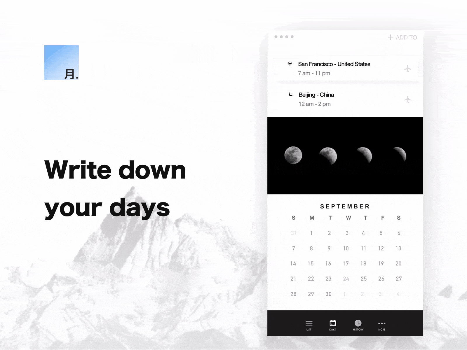 The concept of calendar design gif icon ui