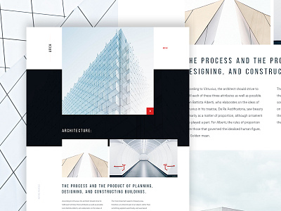 ARCH - complete archiecture bebas flat minimal web web design