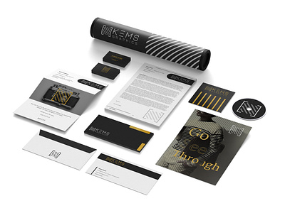 Kems Graphics Stationary Branding Design