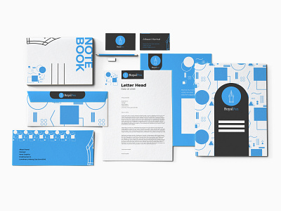 RoyalPen Stationary Identity Design