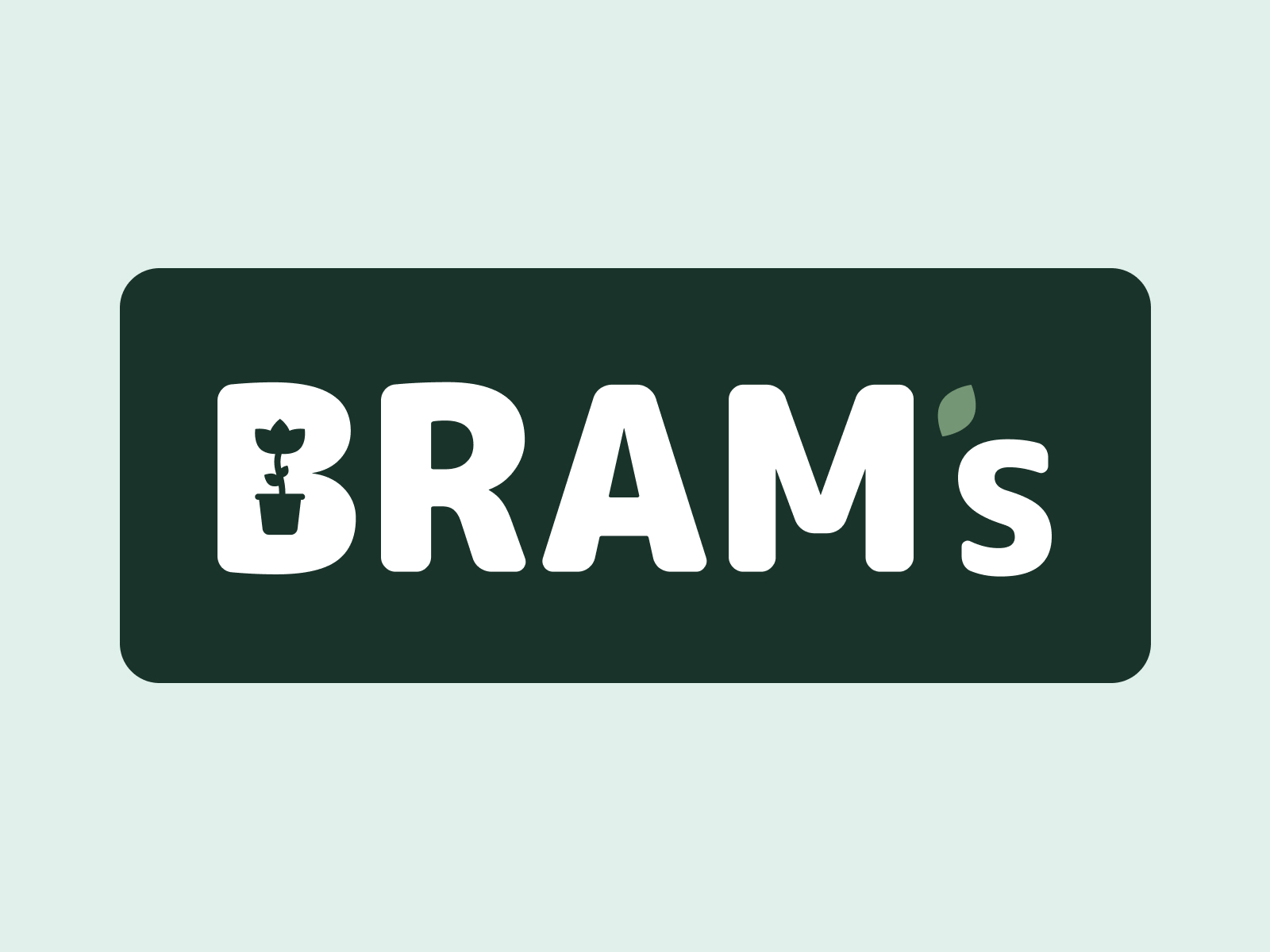 Logo Bram's by Herko on Dribbble