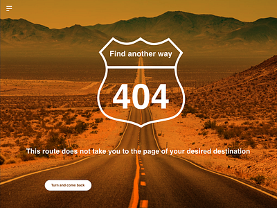 Daily Ui #08 - 404 Page