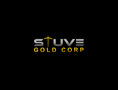 STUVE design logo minimalist logo mining logo