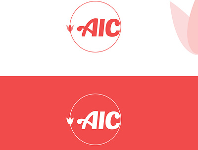 AIC beauty logo design icon logo