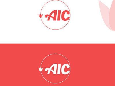 AIC beauty logo design icon logo