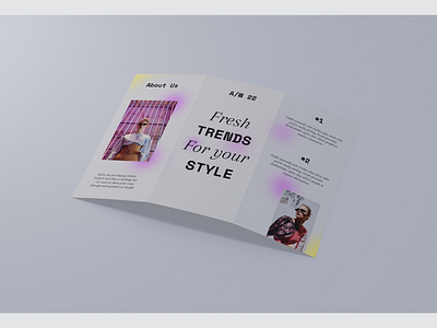 Fashion club brochure