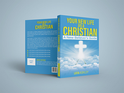 Christian Book Cover book cover christian book cover design illustration minimal photoshop typography