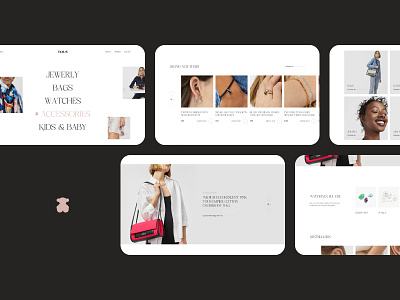 Jewerly online-store redesign concept animation app beauty branding concept design ecommerce jewerly online store shopping store tous ui uidesign ux
