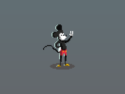 pixel mickey mickey mouse pixel