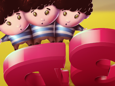 brothers in tshirts & 3d movie illustration iphone photoshop wallpaper