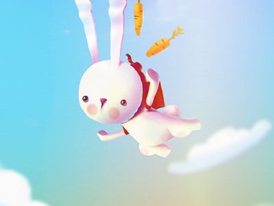 flying rabbit