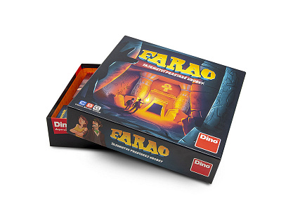 Farao BoardGame boardgame character design game illustration mummy pharaoh photoshop procreate