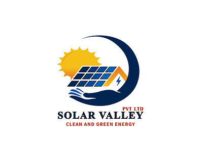 Solar valley adobe illustrator branding design graphic design illustration illustration design logo photoshop art vector