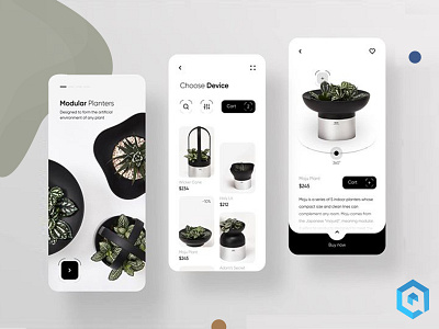 Planters Mobile App UI Design for Client