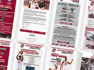 UMass Email Marketing Design