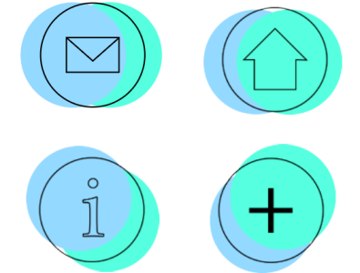 Icon Set app art design icon illustrator lettering minimal ui web website